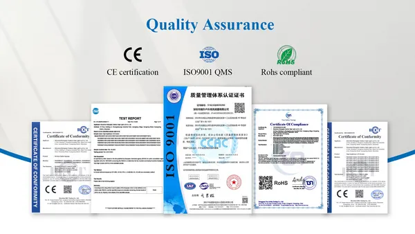 RisingStar ISO 9001 certified facility