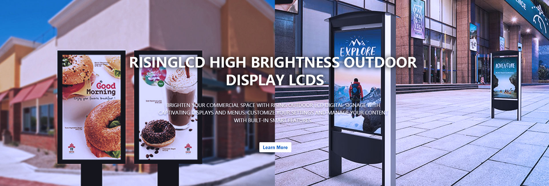 lcd display sign supplier