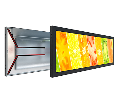 19.5 inch 500 nits high Brightness Stretch Bar LCD Panel