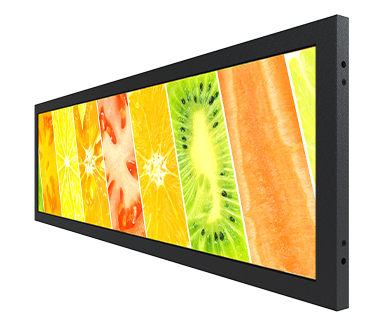 19.5 inch 500 nits high Brightness Stretch Bar LCD Panel